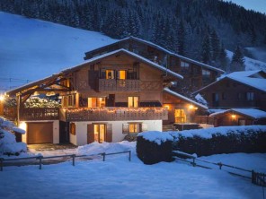 Luxury Alpine Chalet Hotel 10 Minute Walk from the Ski Lift in Morzine, Rhone Alps, France